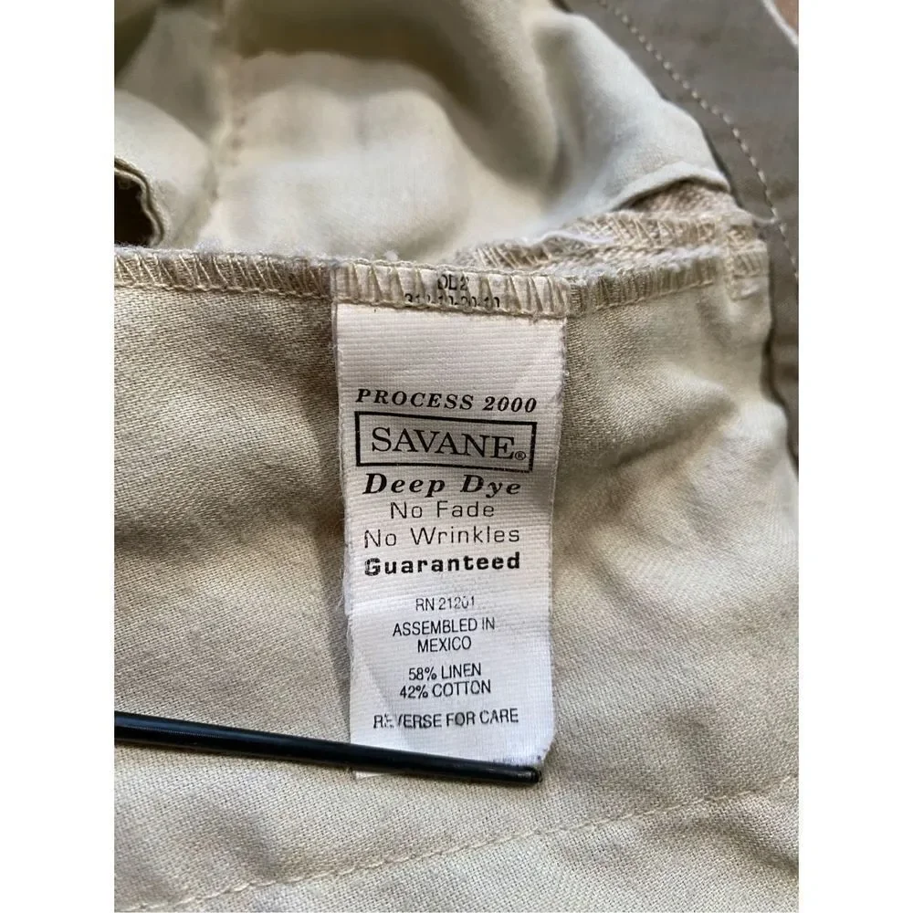 Savane Collection Linen Dress Pants‎